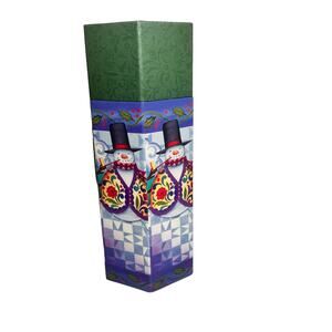 Lang Boxes Village Snowman Jim Shore  2007Reusable Box